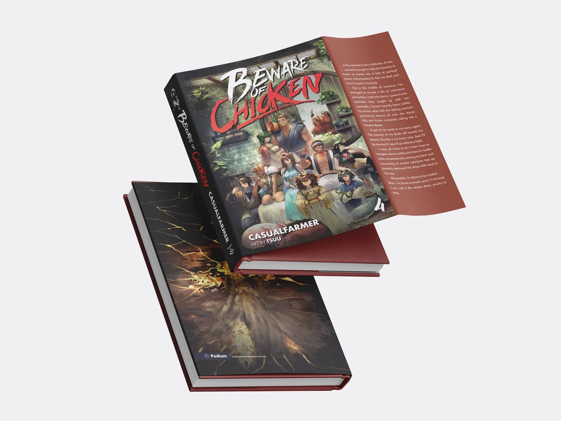 Beware of Chicken Book 4 - Casualfarmer - The Merch Guild