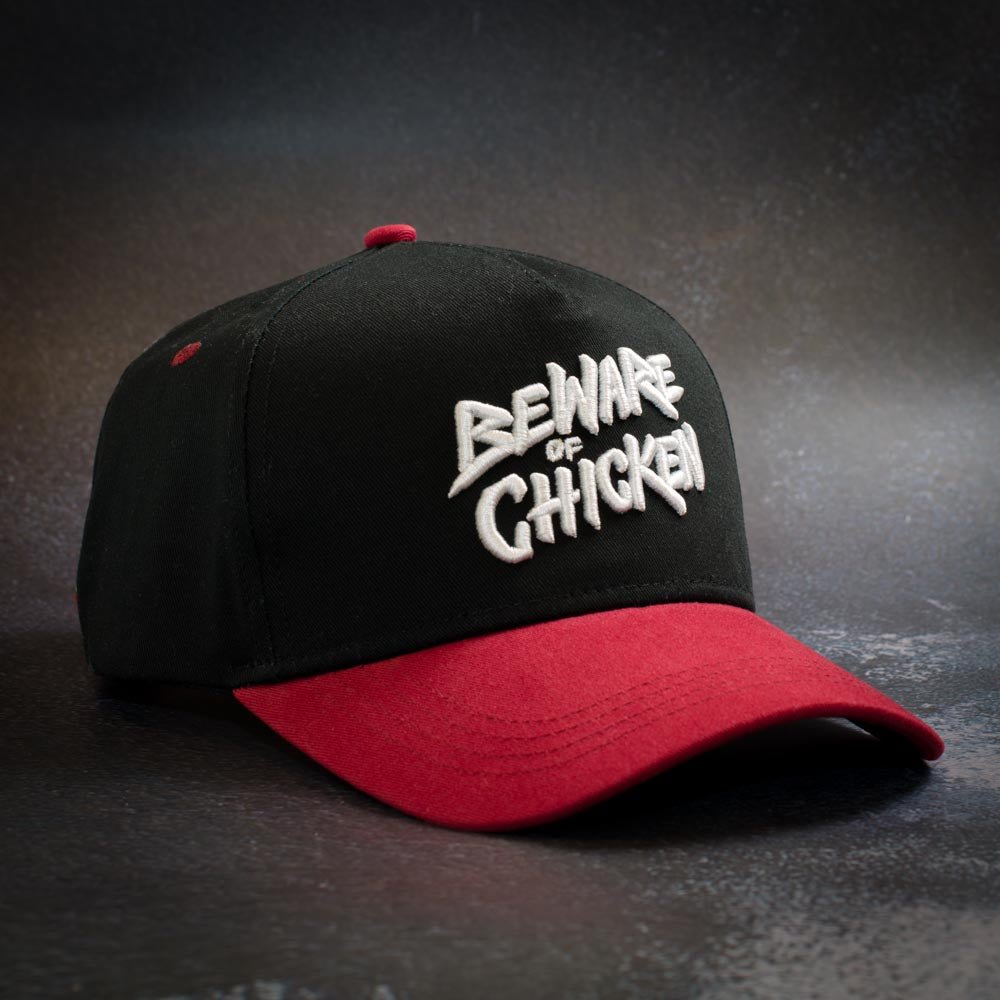 Beware Of Chicken Logo Baseball Cap - Beware Of Chicken - The Merch Guild