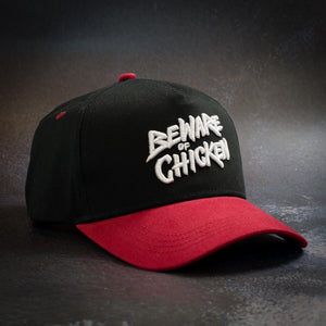 Beware Of Chicken Logo Baseball Cap - Beware Of Chicken - The Merch Guild