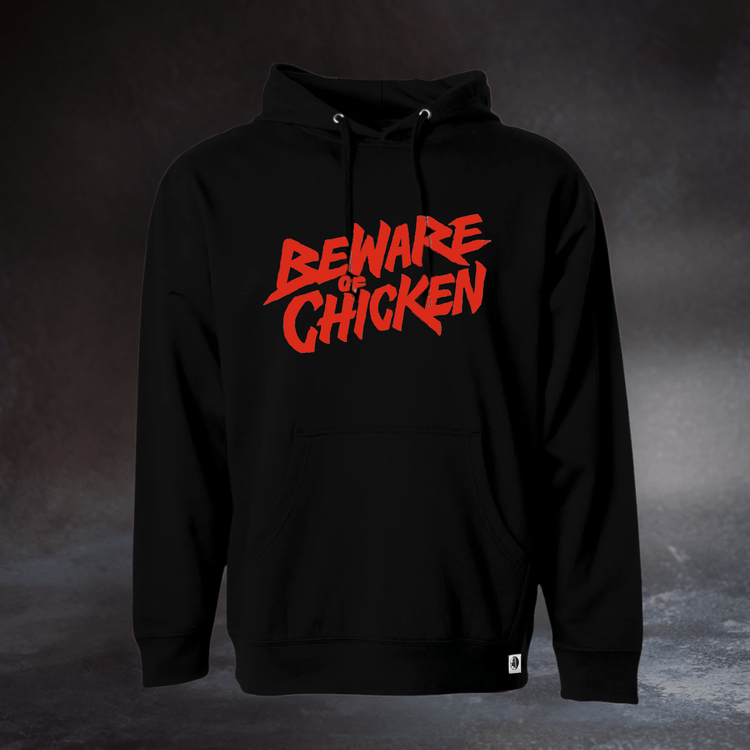 Beware Of Chicken Logo Hoodie - Beware Of Chicken - The Merch Guild