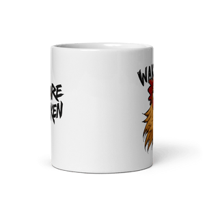 Bi De Wake Up Mug - Beware Of Chicken - The Merch Guild