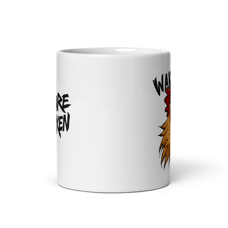 Bi De Wake Up Mug - Beware Of Chicken - The Merch Guild
