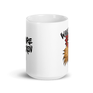 Bi De Wake Up Mug - Beware Of Chicken - The Merch Guild