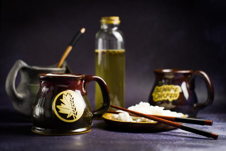Fa Ram Handmade Mug - Beware Of Chicken - The Merch Guild