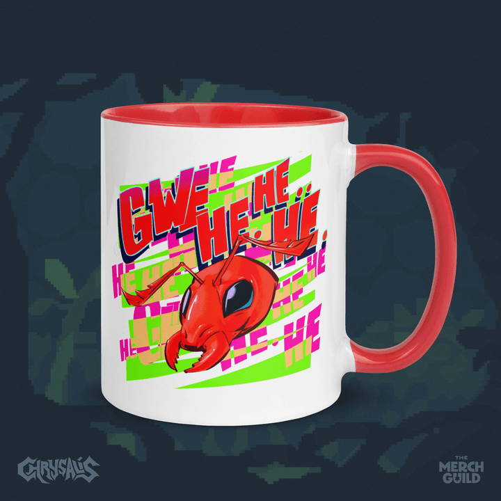 Gwe He He Mug — 11 oz — Chrysalis by RinoZ — The Merch Guild