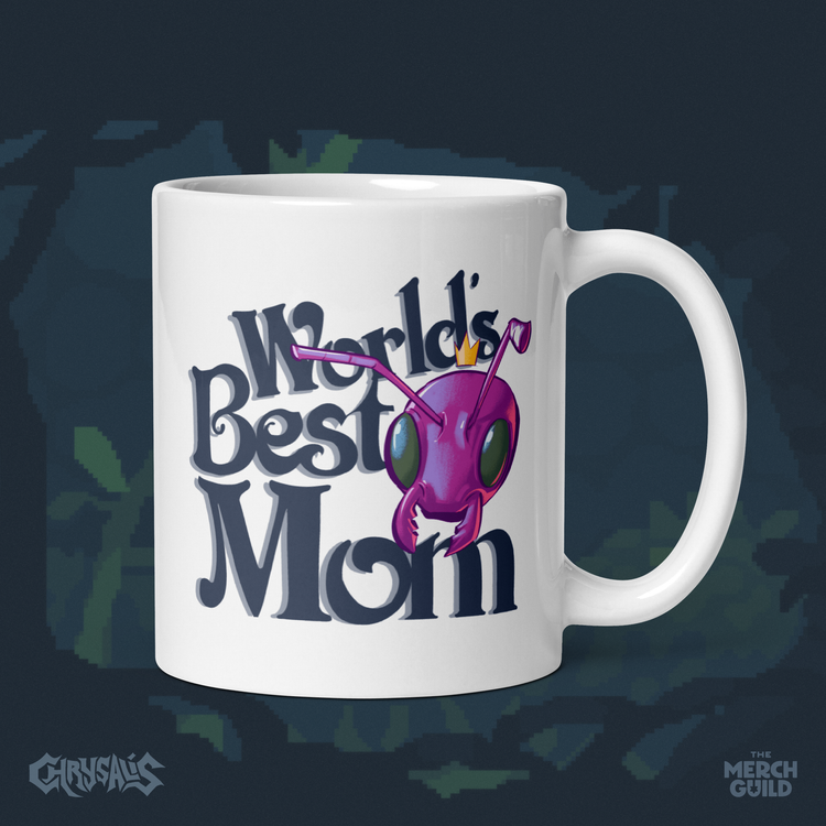 World's Best Mom Mug — 11 oz — Chrysalis by RinoZ — The Merch Guild