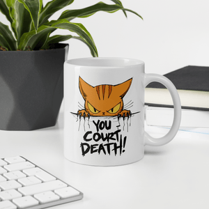 You Court Death Mug - Beware Of Chicken - The Merch Guild