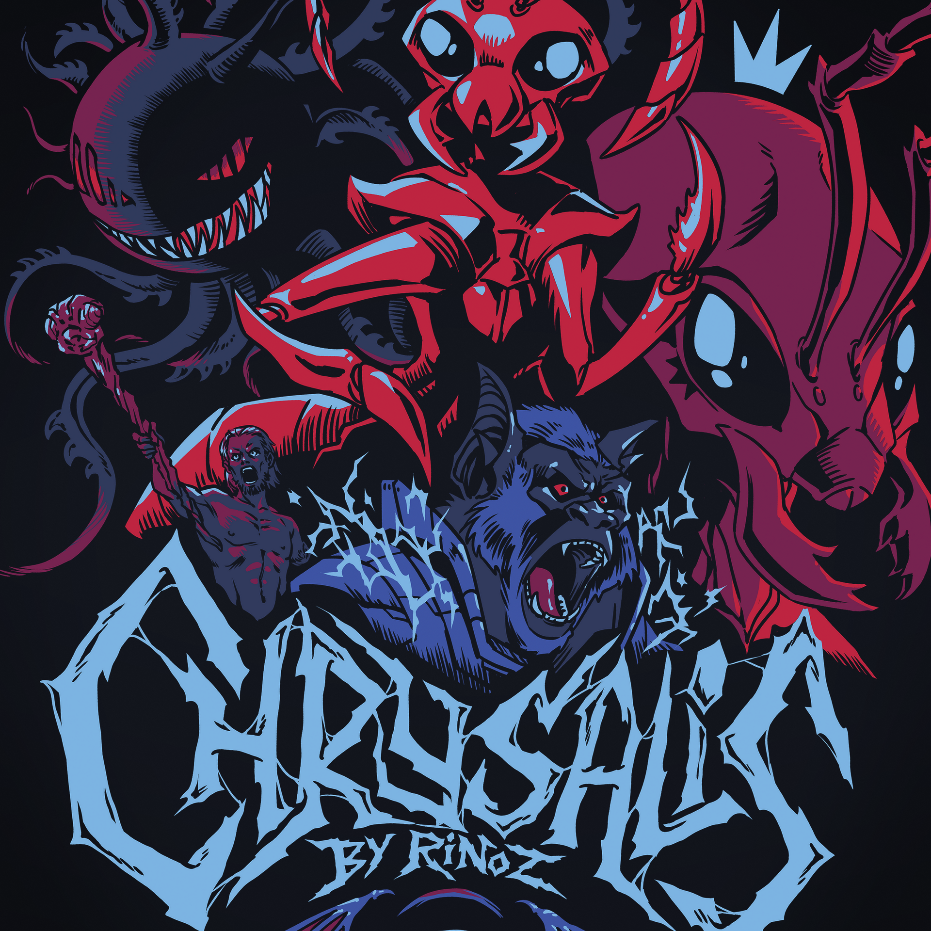 Chrysalis bookmark set from the LitRPG book merch collection