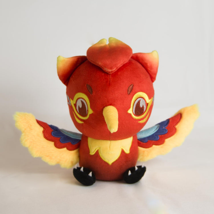 Auri Collectible Plush, front view with wings spread