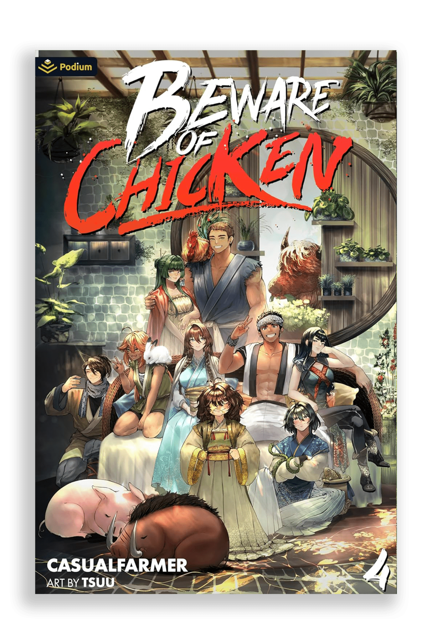 Beware of Chicken Book 4 - Casualfarmer - The Merch Guild