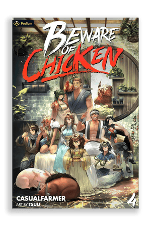 Beware of Chicken Book 4 - Casualfarmer - The Merch Guild