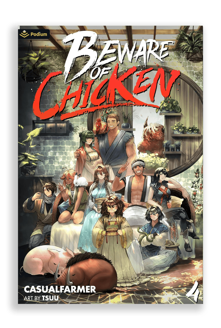 Beware of Chicken Book 4 - Casualfarmer - The Merch Guild