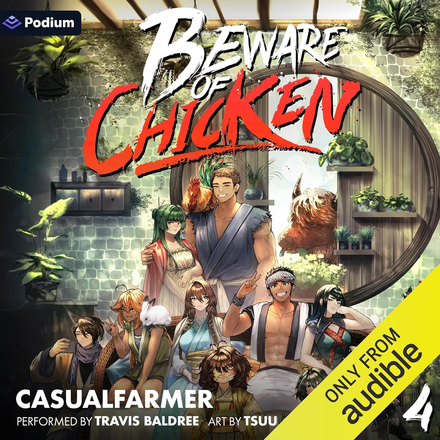 Beware of Chicken Book 4 - Casualfarmer - The Merch Guild