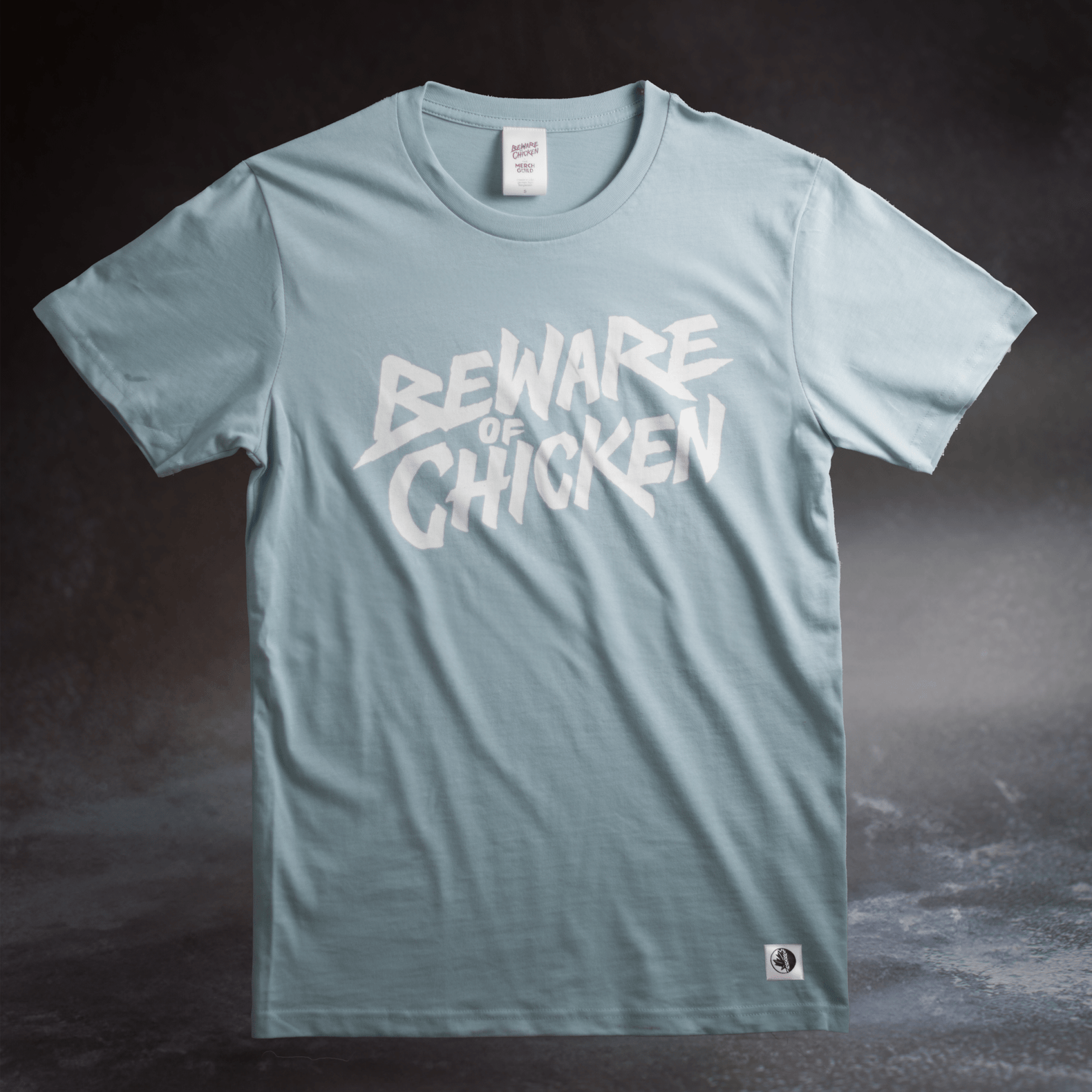 Beware Of Chicken Logo Tee - Beware Of Chicken - The Merch Guild