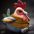 Bi De Collectible Plush - Beware Of Chicken - The Merch Guild - 1