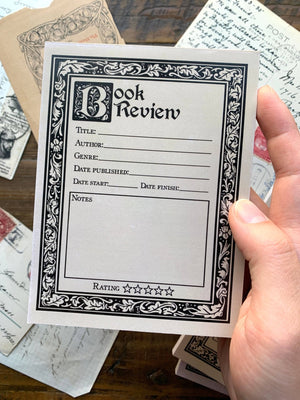 Book Review Notepad - The Merch Guild - The Merch Guild