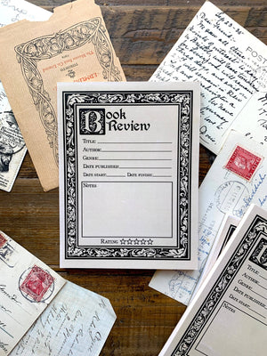 Book Review Notepad - The Merch Guild - The Merch Guild