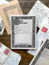 Book Review Notepad - The Merch Guild - The Merch Guild