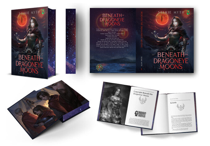 Beneath the Dragoneye Moons Volume 1 hardcover, Kickstarter Edition