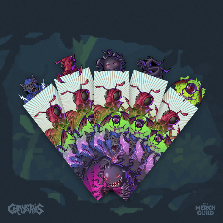 Chrysalis Bookmark Set