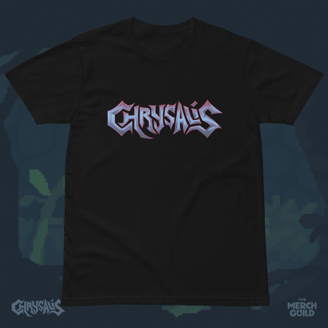 Chrysalis Logo Tee — S — Chrysalis by RinoZ — The Merch Guild