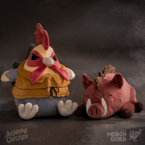 Chun Ke Collectible Plush - Beware Of Chicken - The Merch Guild