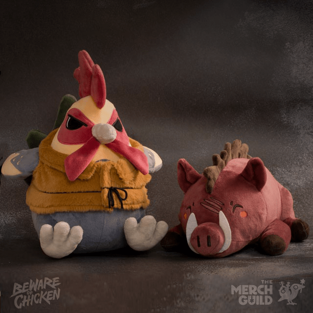 Chun Ke Collectible Plush - Beware Of Chicken - The Merch Guild