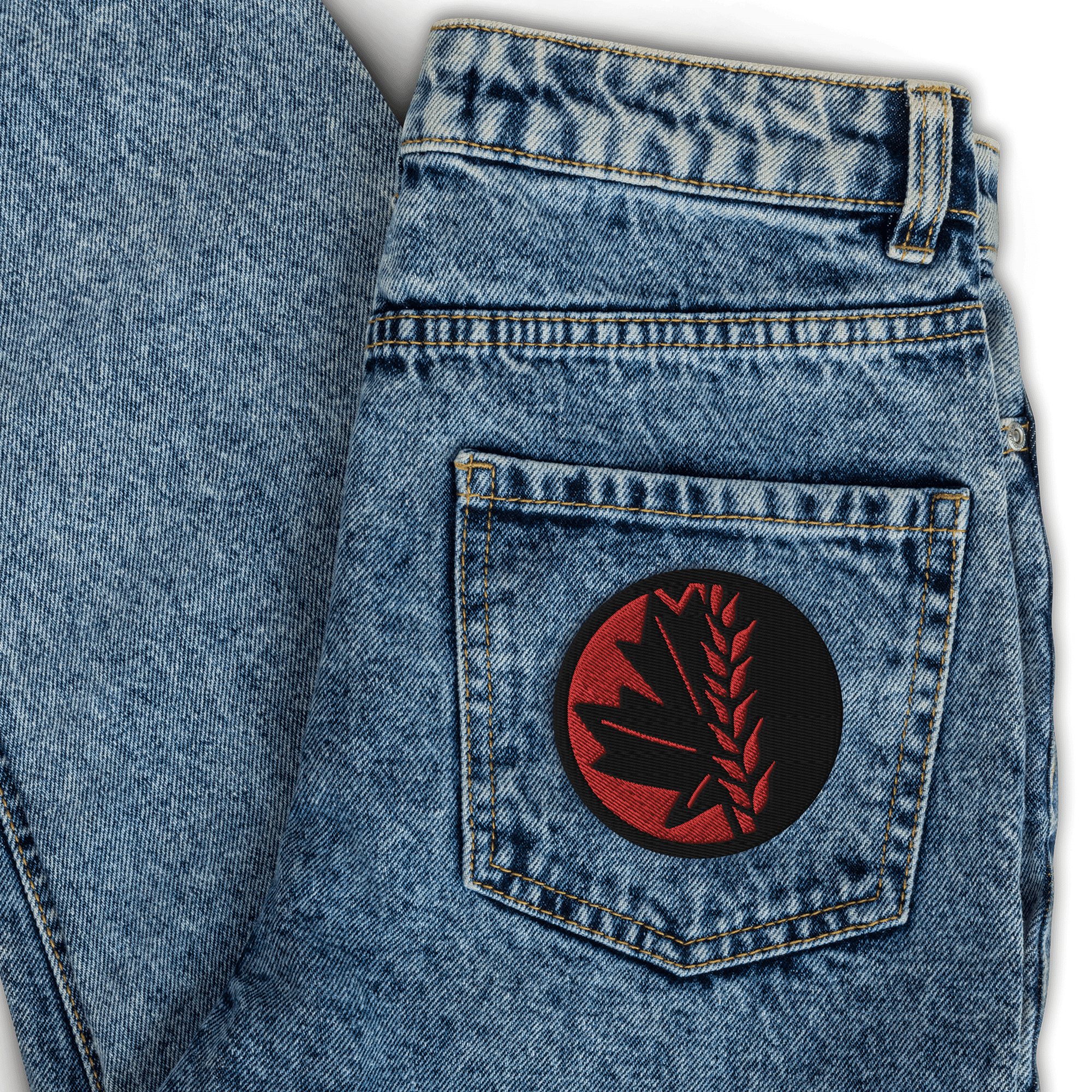 Fa Ram Embroidered Patch - Beware Of Chicken - The Merch Guild