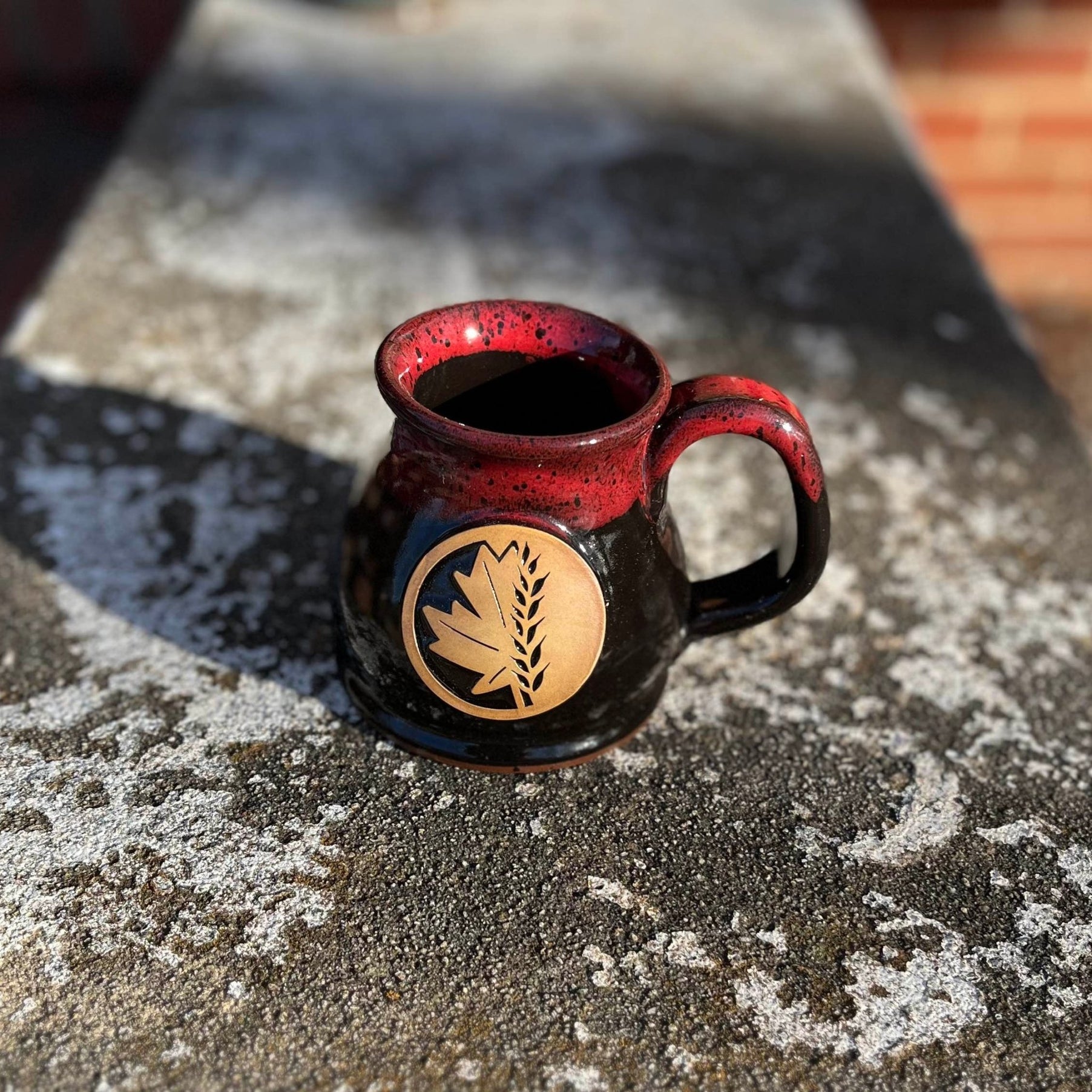 Fa Ram Handmade Mug - Beware Of Chicken - The Merch Guild