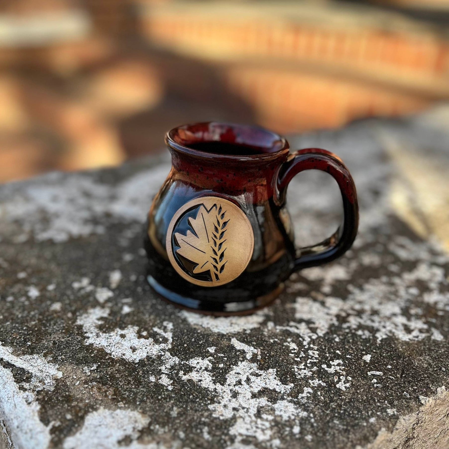 Fa Ram Handmade Mug - Beware Of Chicken - The Merch Guild