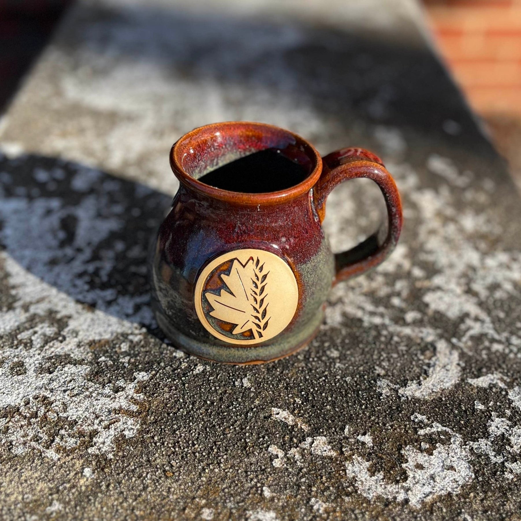 Fa Ram Handmade Mug - Beware Of Chicken - The Merch Guild