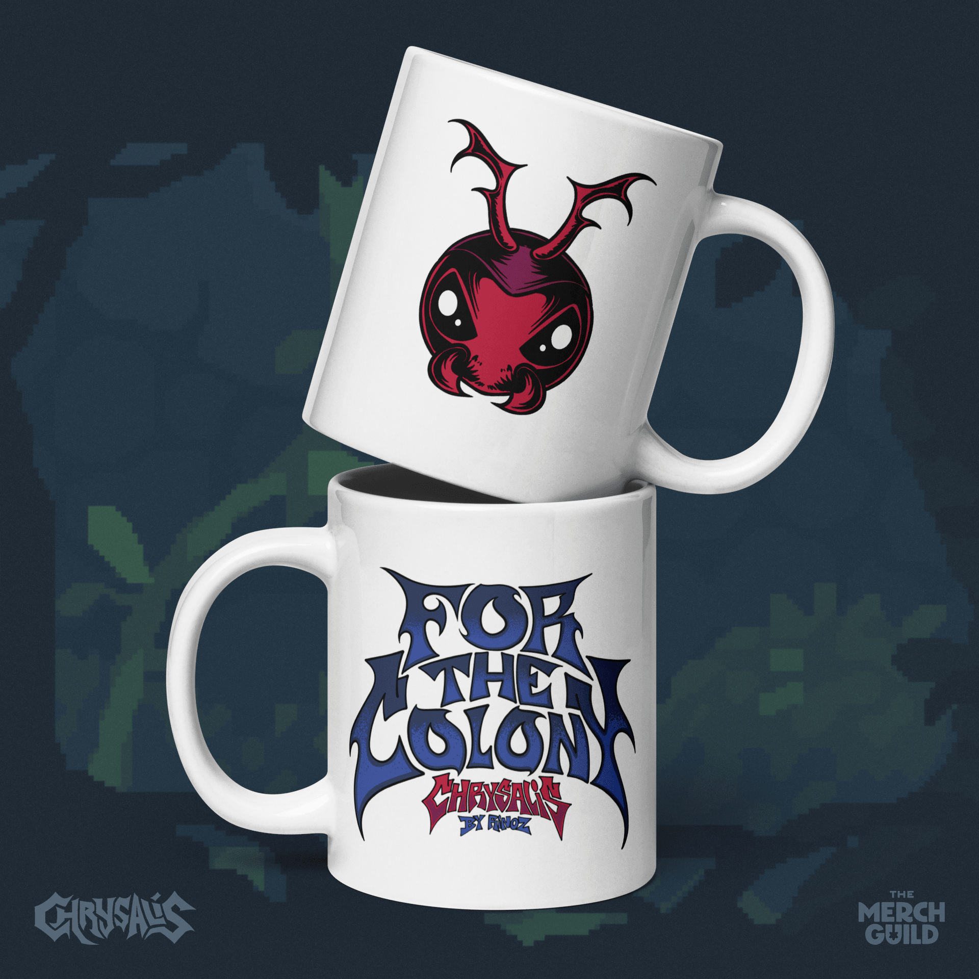 For The Colony Mug — 15 oz — Chrysalis by RinoZ — The Merch Guild