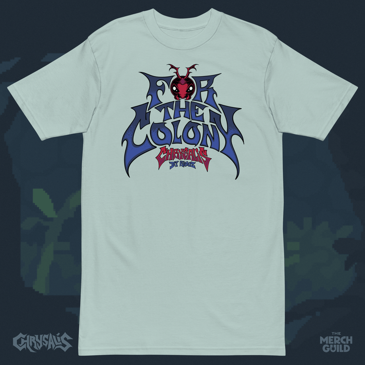 For The Colony Tee — Agave / S — Chrysalis by RinoZ — The Merch Guild
