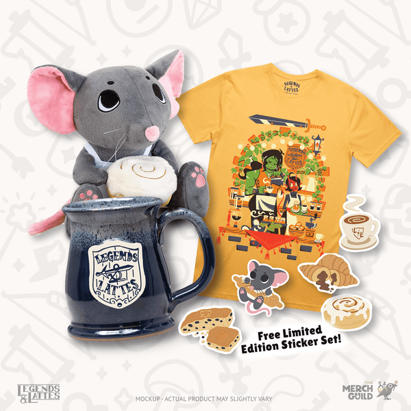 Legends & Lattes Cinnamon Roll Bundle