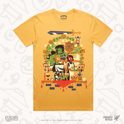 Legends & Lattes Tee