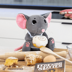 Thimble plush – Legends & Lattes collectible by Travis Baldree