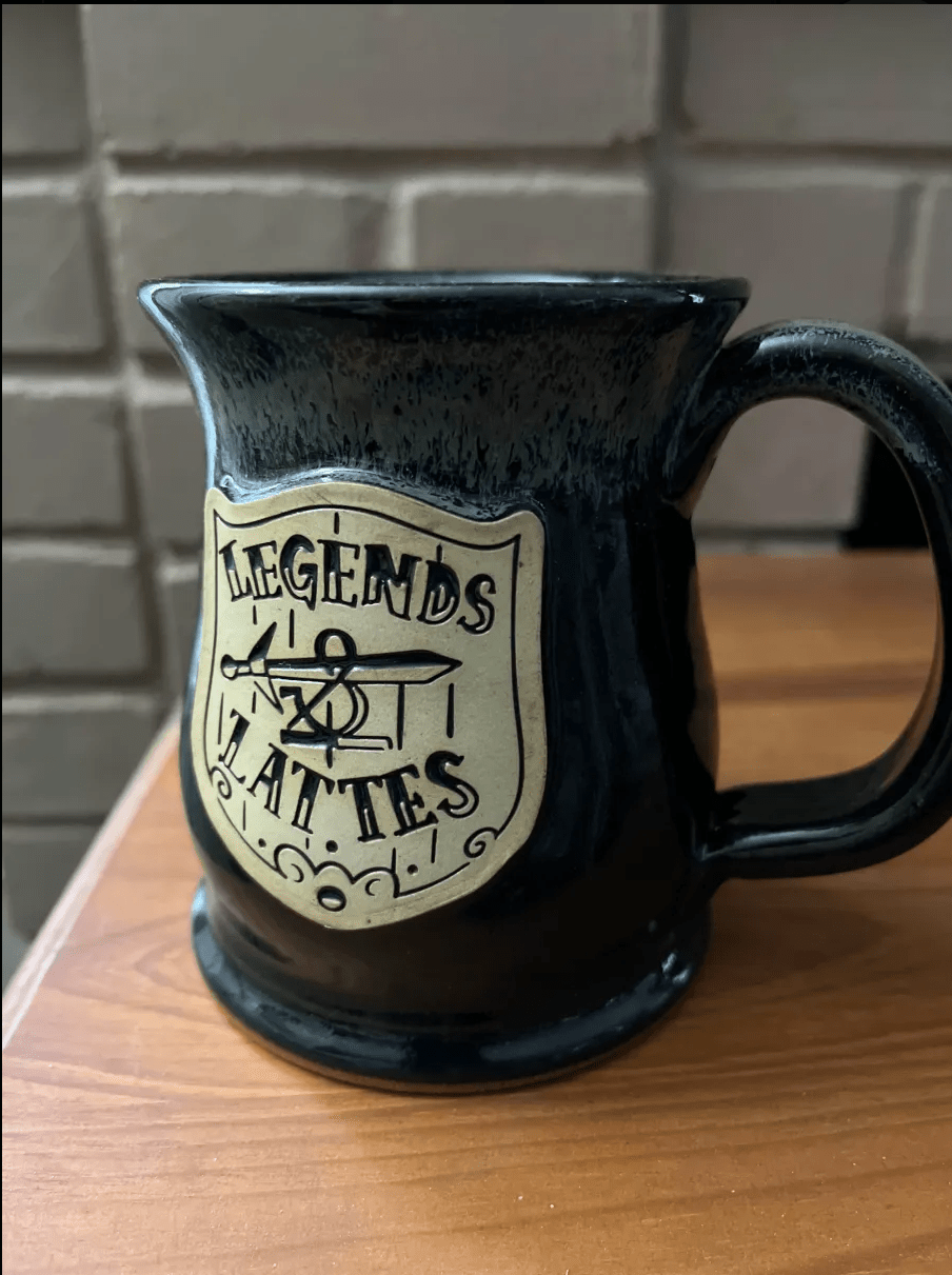 Legends & Lattes Handmade Mug - Legends & Lattes - The Merch Guild