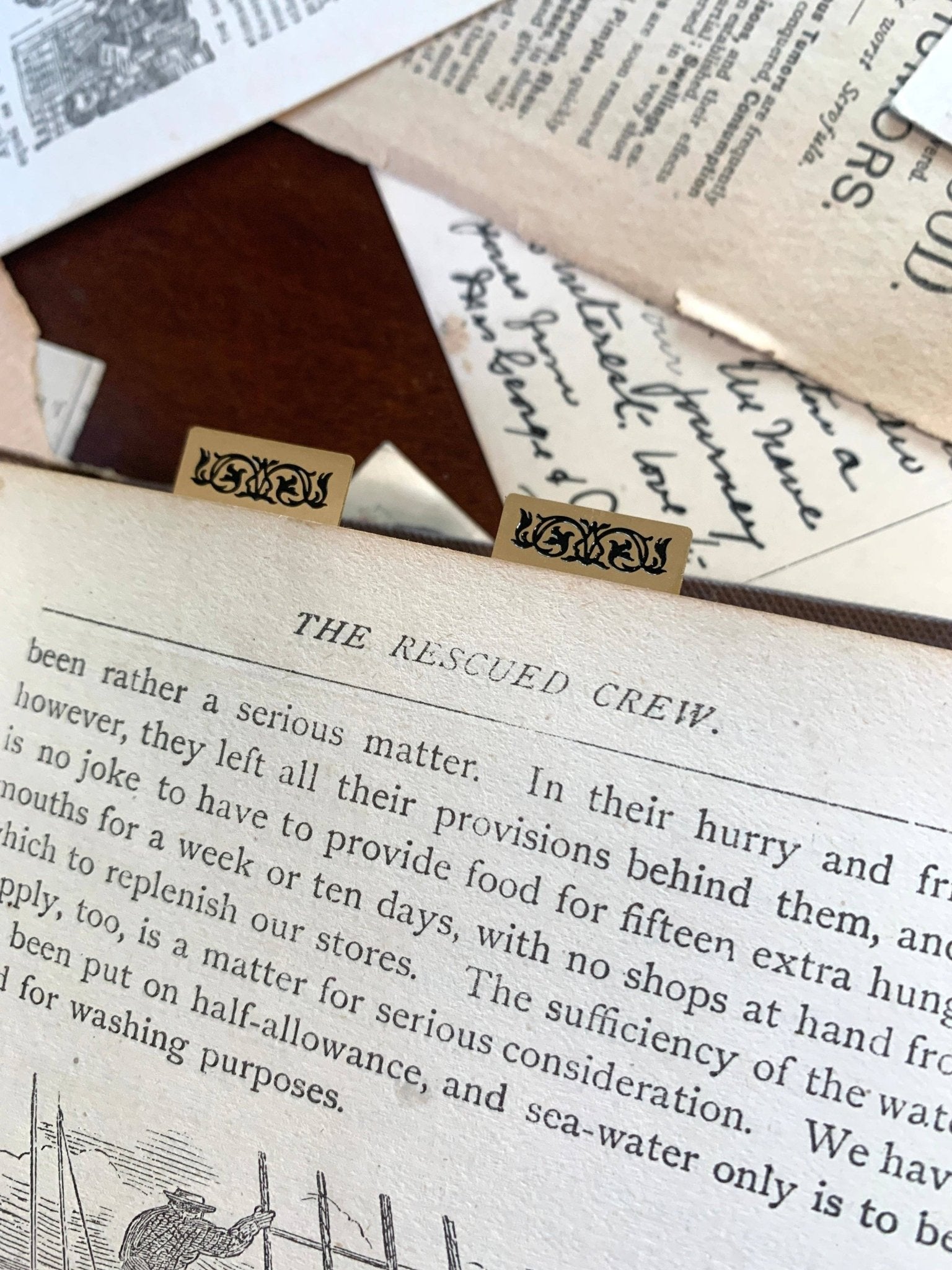 Set of 4 Brass Page Markers - The Merch Guild - The Merch Guild