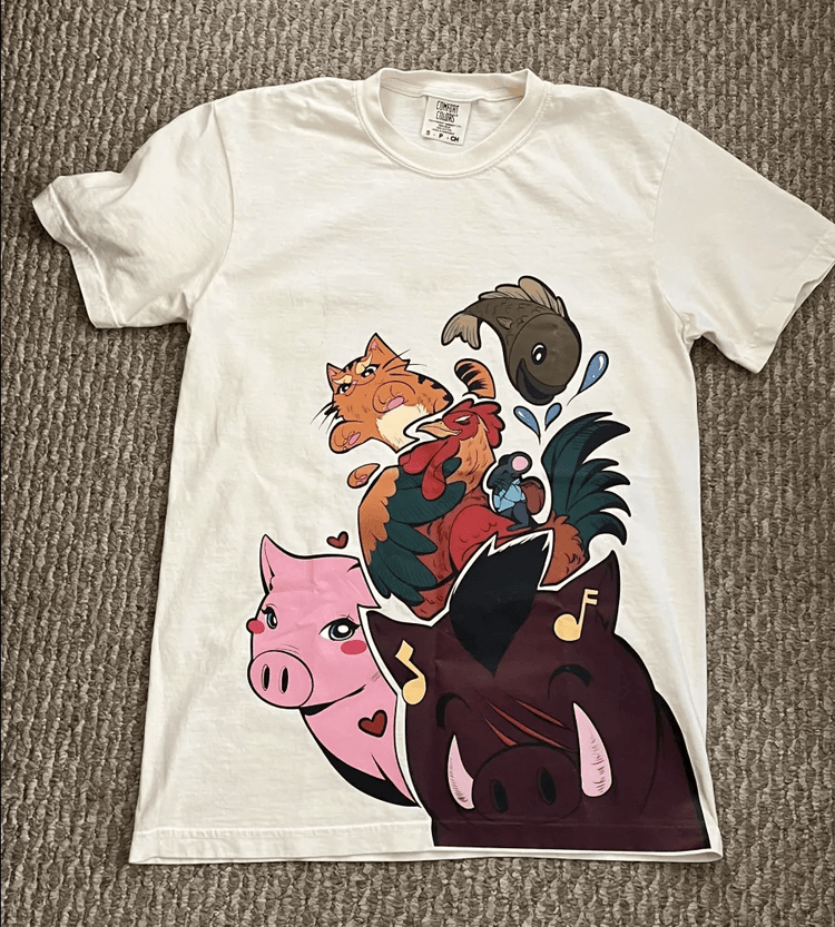 The Disciples Tee - Beware Of Chicken - The Merch Guild