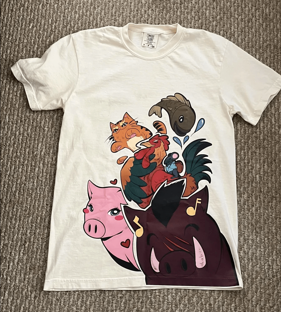 The Disciples Tee - Beware Of Chicken - The Merch Guild