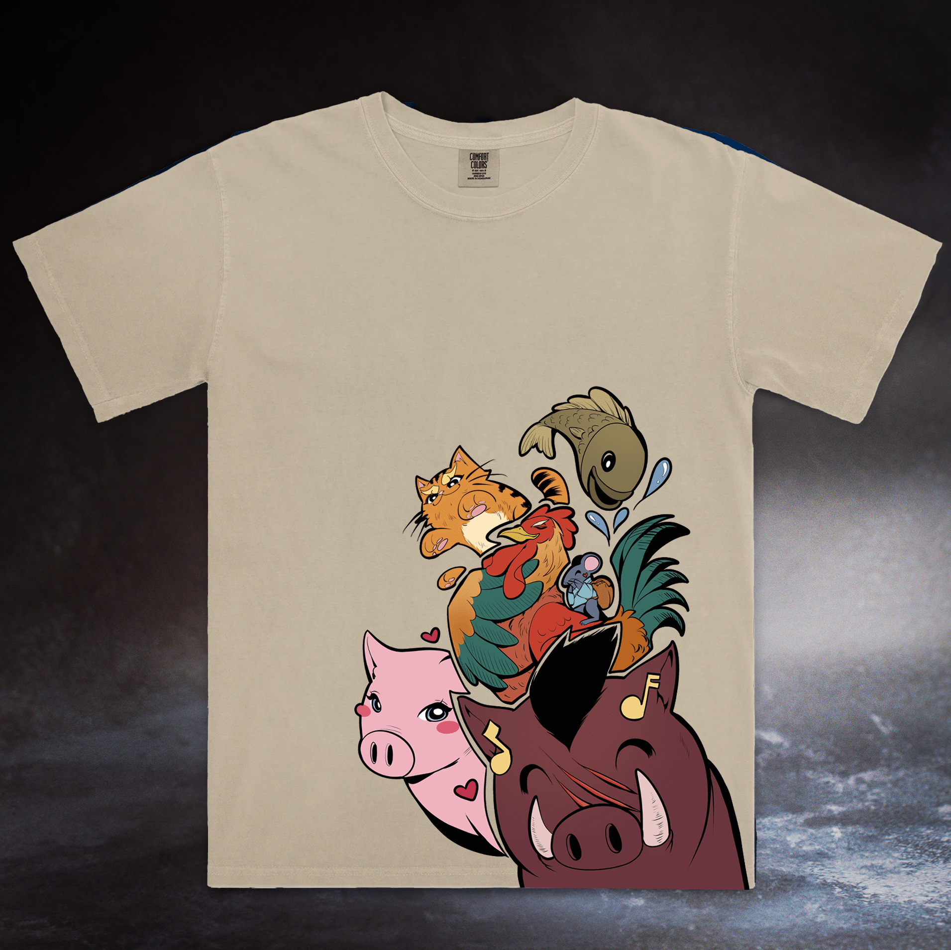 Beware Of Chicken Disciples Tee Casualfarmer Merch