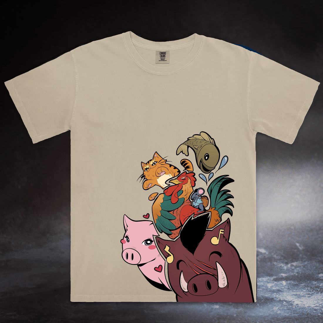 Beware Of Chicken Disciples Tee Casualfarmer Merch