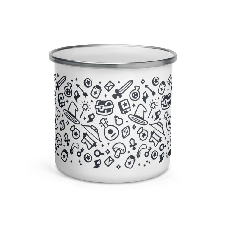 The Vendor's Wares Enamel Mug - The Merch Guild - The Merch Guild