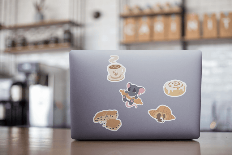 Thimble Sticker Set (Pre - Order) - Legends & Lattes - The Merch Guild