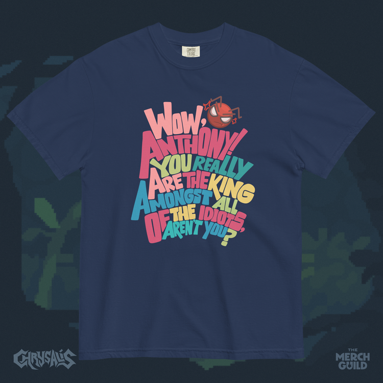 Wow Anthony Tee — S — Chrysalis by RinoZ — The Merch Guild
